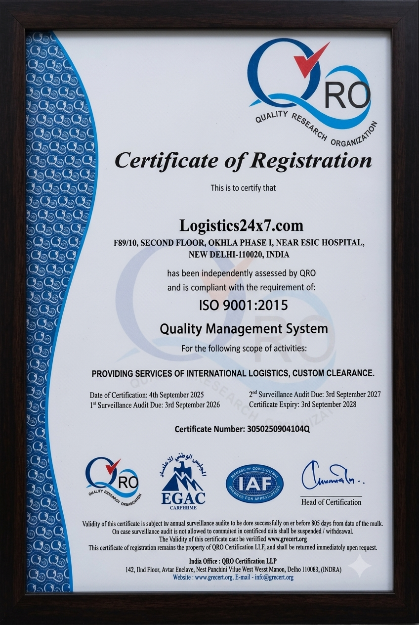 Certificate of Registration